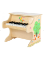 Pianino dla dziecka do zabawy lisek, zabawka monessori small foot design - drewniana zabawka muzyczna dla 3 latka