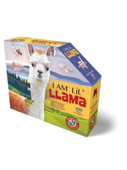 Puzzle konturowe dla dzieci - Madd Capp I Am Lil Llama 100 el