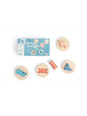 BS Toys, Drewniane puzzle konturowe - Dopasuj kształt BS Toys, Drewniane puzzle konturowe - Dopasuj kształt
