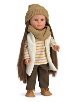 Lalka Nina pachnąca wanilią Lamagik Magic Baby 42117 - Dziewczynka, 42 cm, Brzuszek: Winylowy, Kolor oczu: Brązowy, Kolor wł