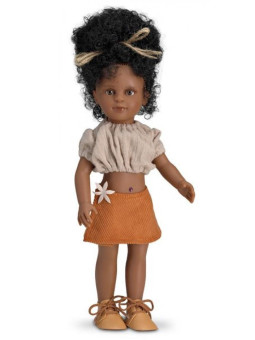 Lalka Nina pachnąca wanilią Lamagik Magic Baby 33128 - Dziewczynka, 33 cm, Brzuszek: Winylowy, Kolor oczu: Brązowy, Kolor wł