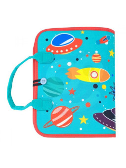 WOOPIE  Edukacyjna Książeczka Walizka Montessori - Księżyc