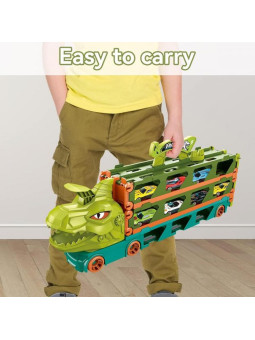 WOOPIE Zabawkowa Ciężarówka Dinozaur Tor 2,1 m dla Samochodzików