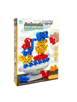 WOOPIE Gra Zręcznościowa "Balansujące Zwierzaki" Wieża Zwierzątek