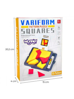 WOOPIE Gra Logiczna Trening Mózgu Układanka Kieszonkowa