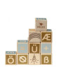 Zestaw klocków z alfabetem i liczbami 36 szt Micki Zestaw klocków z alfabetem i liczbami 36 szt Micki