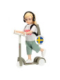 Lalka dziewczynka Lundby na Hulajnodze