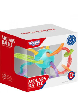 WOOPIE BABY ZABAWKA SENSORYCZNA GRZECHOTKA GRYZAK 2w1