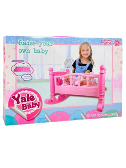 WOOPIE ROYAL Kołyska dla Lalek Różowa