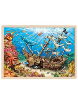 Puzzle, sunken ship, Santa Elena