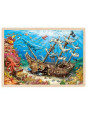 Puzzle, sunken ship, Santa Elena