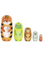 Matryoshka dolls, tiger Tavi and his friends