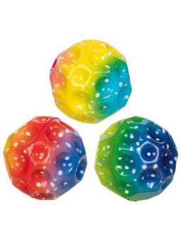 Super high bounce ball rainbow - set of 12