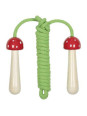 Skipping rope fly agaric with wooden handles - set of 12
