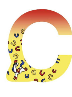 Letter C - set of 6