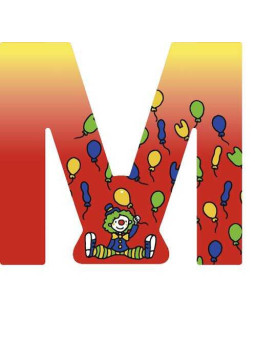 Letter M - set of 6