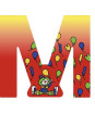 Letter M - set of 6 Letter M - set of 6