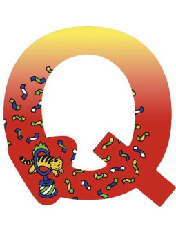 Letter Q - set of 6
