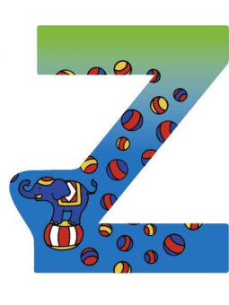 Letter Z - set of 6