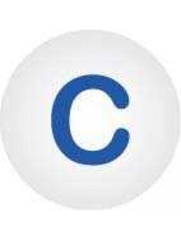 Click bead C - set of 10