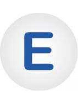 Click bead E - set of 10