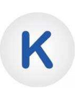 Click bead K - set of 10