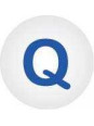 Click bead Q - set of 10