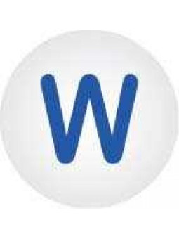 Click bead W - set of 10