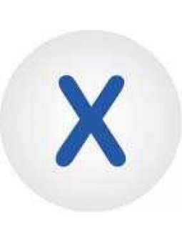 Click bead X - set of 10