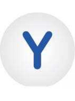 Click bead Y - set of 10