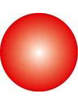 Click bead red - set of 10