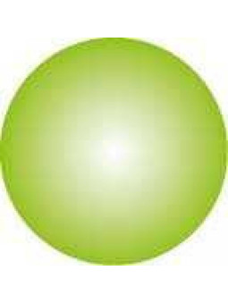 Click bead green - set of 10