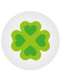 Click bead cloverleaf - set of 10