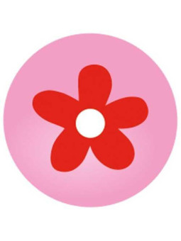 Click bead flower - set of 10