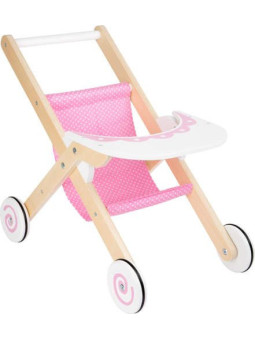 Wózek dla lalek do zabawy dla dzieci  Pinky