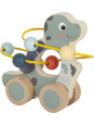 Push-Along Toy with Bead Maze "Dino" Push-Along Toy with Bead Maze "Dino"