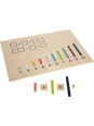 Learning Box Maths Sticks with Numbers "Educate" Learning Box Maths Sticks with Numbers "Educate"