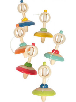 Wooden Top with String Display