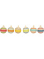 Wooden Gyro Top Set
