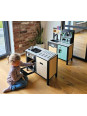 Industrial Play Kitchen with Kitchen Island Industrial Play Kitchen with Kitchen Island