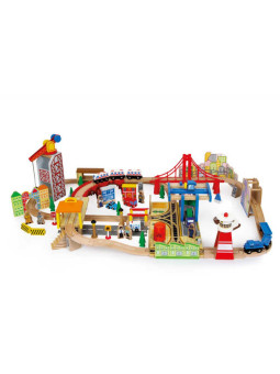 Wooden Railway "Port"