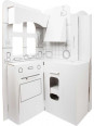 Play Kitchen made of Construction Cardboard Play Kitchen made of Construction Cardboard