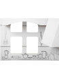 Play Kitchen made of Construction Cardboard Play Kitchen made of Construction Cardboard