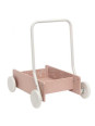 Różowy chodzik pchacz drewniany Micki Różowy chodzik pchacz drewniany Micki