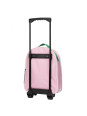 Walizka na kółkach dla dzieci, różowa Pippi