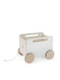 ooh noo drewniana skrzynia na kółkach biała ooh noo drewniana skrzynia na kółkach biała