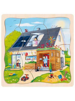 Puzzle, We are building a house