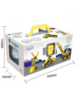 WOOPIE Pojazdy Zestaw Konstrukcyjny 8w1 Klocki STEAM