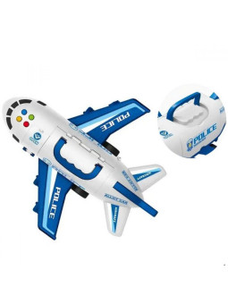 WOOPIE Interaktywy Samolot Rozkładany Policja Funkcja Pary Wodnej