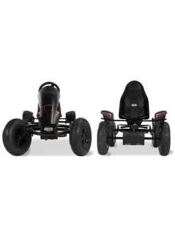 BERG Gokart na Pedały XL Black Edition BFR Pompowane Koła od 5/6 lat do 100 kg